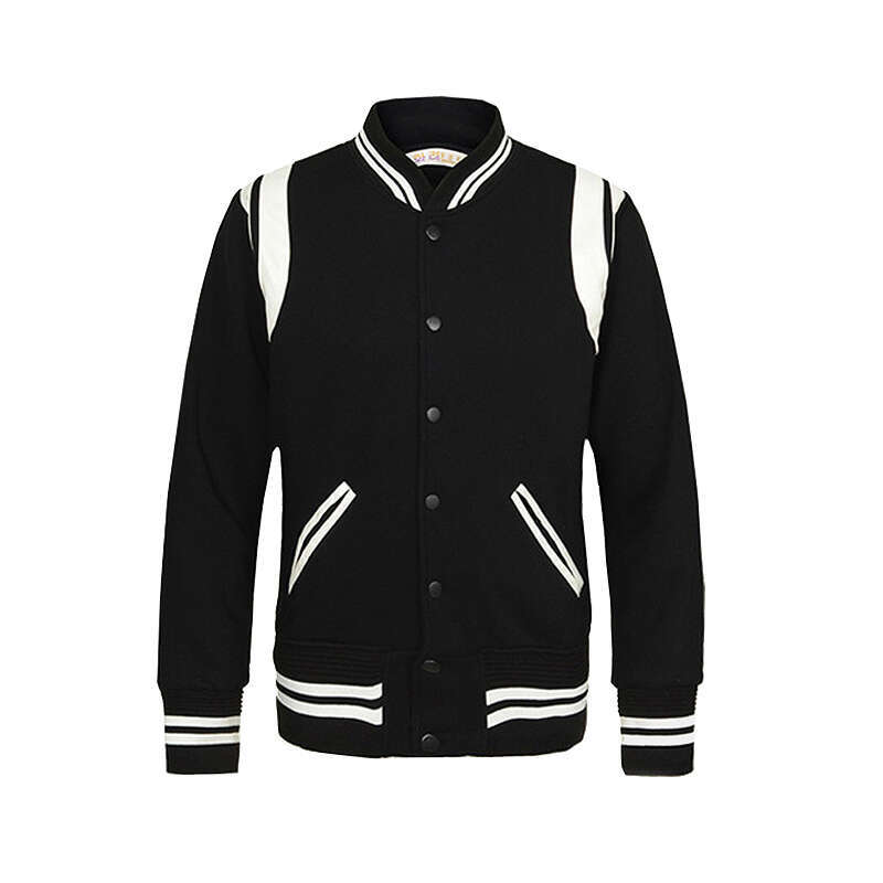 Supzoom 2023 New Arrival Top Fashion Rib Sleeve Autumn And Winter Spliced Short Casual Baseball Uniform Coat Bomber Jacket Men