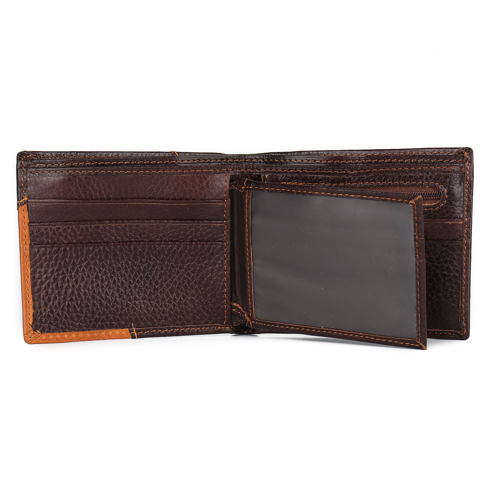 New designer wallet mixed with men's personalized combination creative leather coin purse