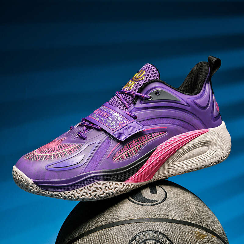 Kaleidoscope Design Irving 1 Nightlight Edition Basketball Footwear with High Traction MD Rubber Outsoles