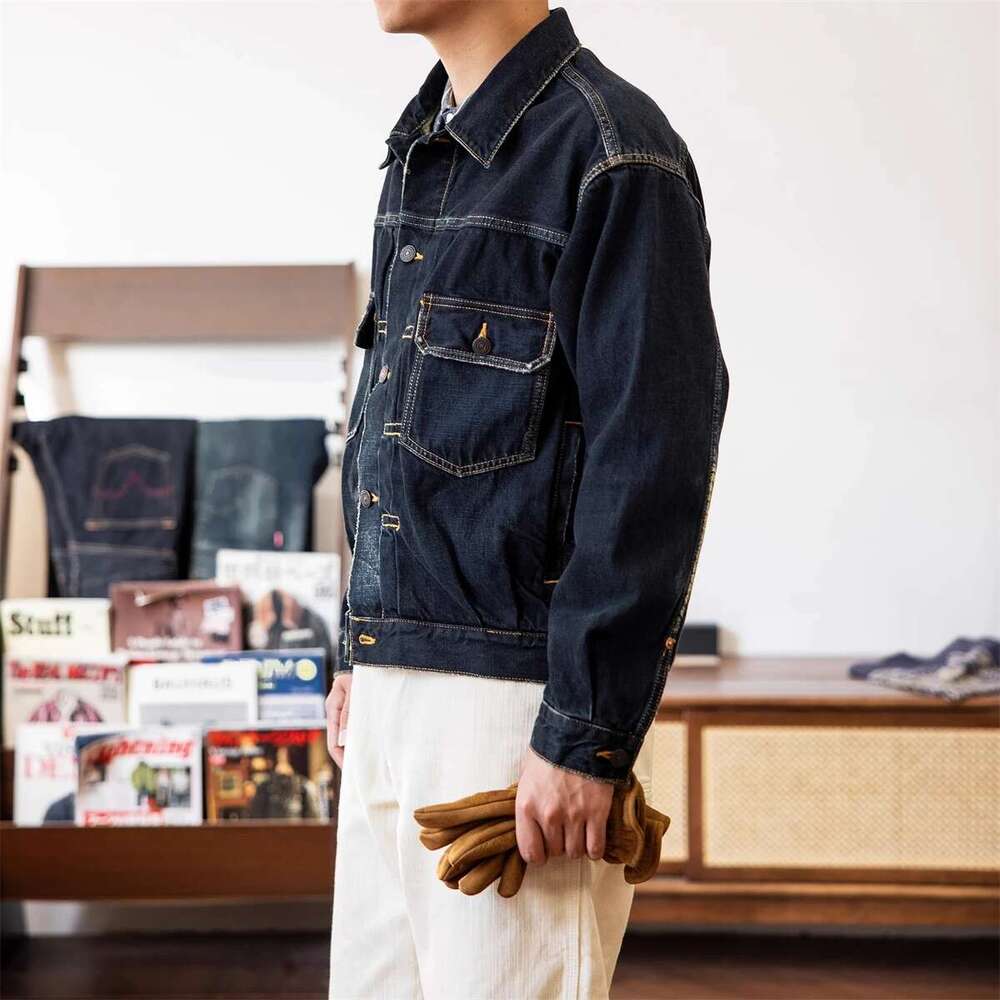 Red Tornado 101Xx Denim Jacket Damaged 1009 Vintage Wash Type II Jean Outerwear