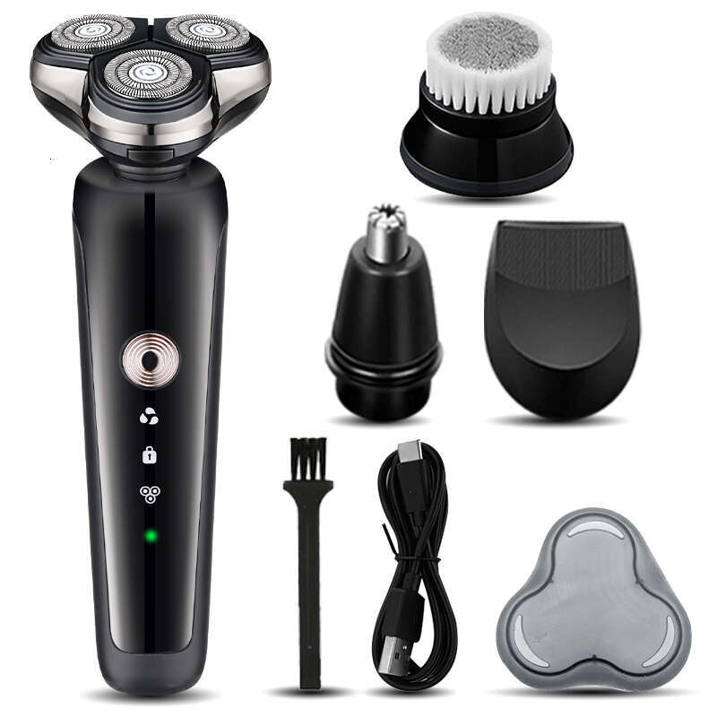 Factory best sell Men Grooming Set 3 in 1 Multifunction Waterproof Shaver USB Rechargeable Electric Razor