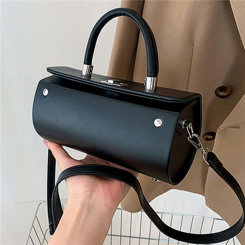 Cydrical Handbags For Women 2025 New Casual Shoulder Simple Messenger Solid Color Vintage Square Bags