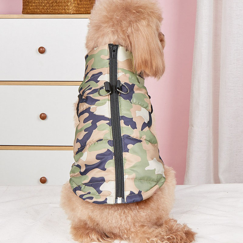 Winter Clothes French Bulldog Puppy Warm Windproof Jacket Small Medium Dog Reflective Coat Chihuahua Pet Outfits Free shipping