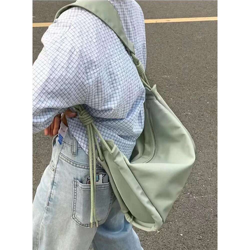 2024 New Korean Niche Design Summer Waterproof Shoulder Crossbody Large Capacity Tote Bag