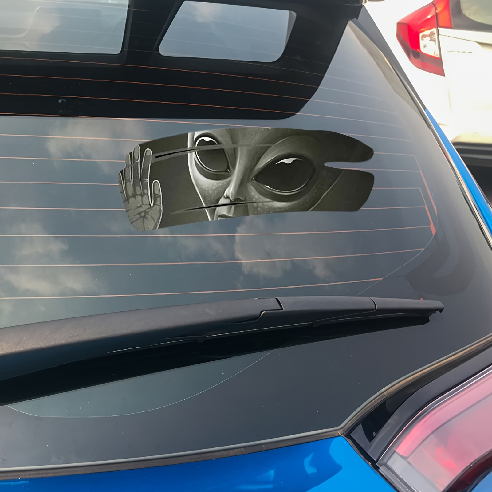 New Waterproolien Vinyl Car Stickers Auto Rear Window Funny Decals Durable Removable Motorcycle Home Party 3D Effect Decoration