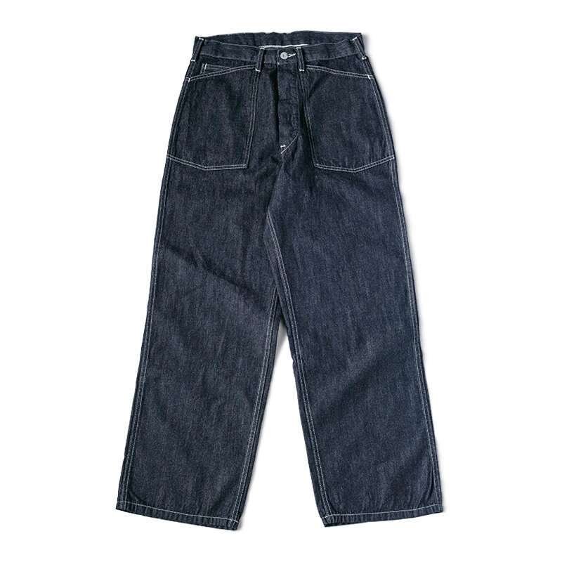 Red Bronson 1935 Army CCC Fatigue Dungarees M-35 Denim Pants Vintage Mens Workwear