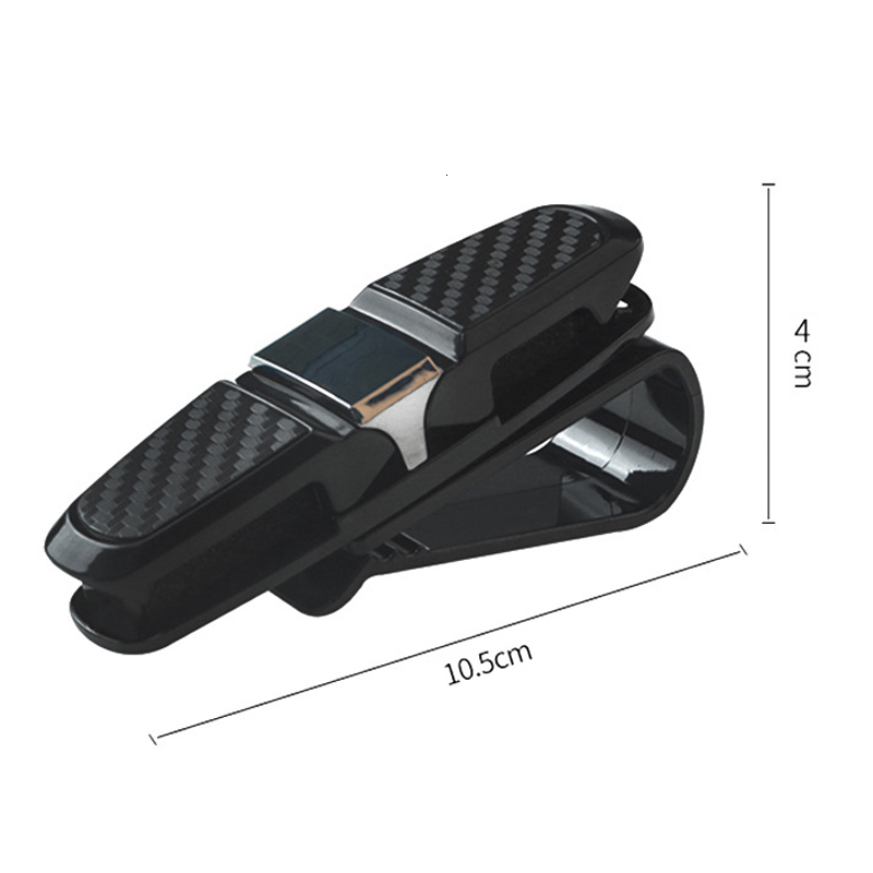 New Case Universal Car Sun Visor Glasses Sunglasses Clip Card Ticket Eyeglasses Holder Auto Interior Accessories