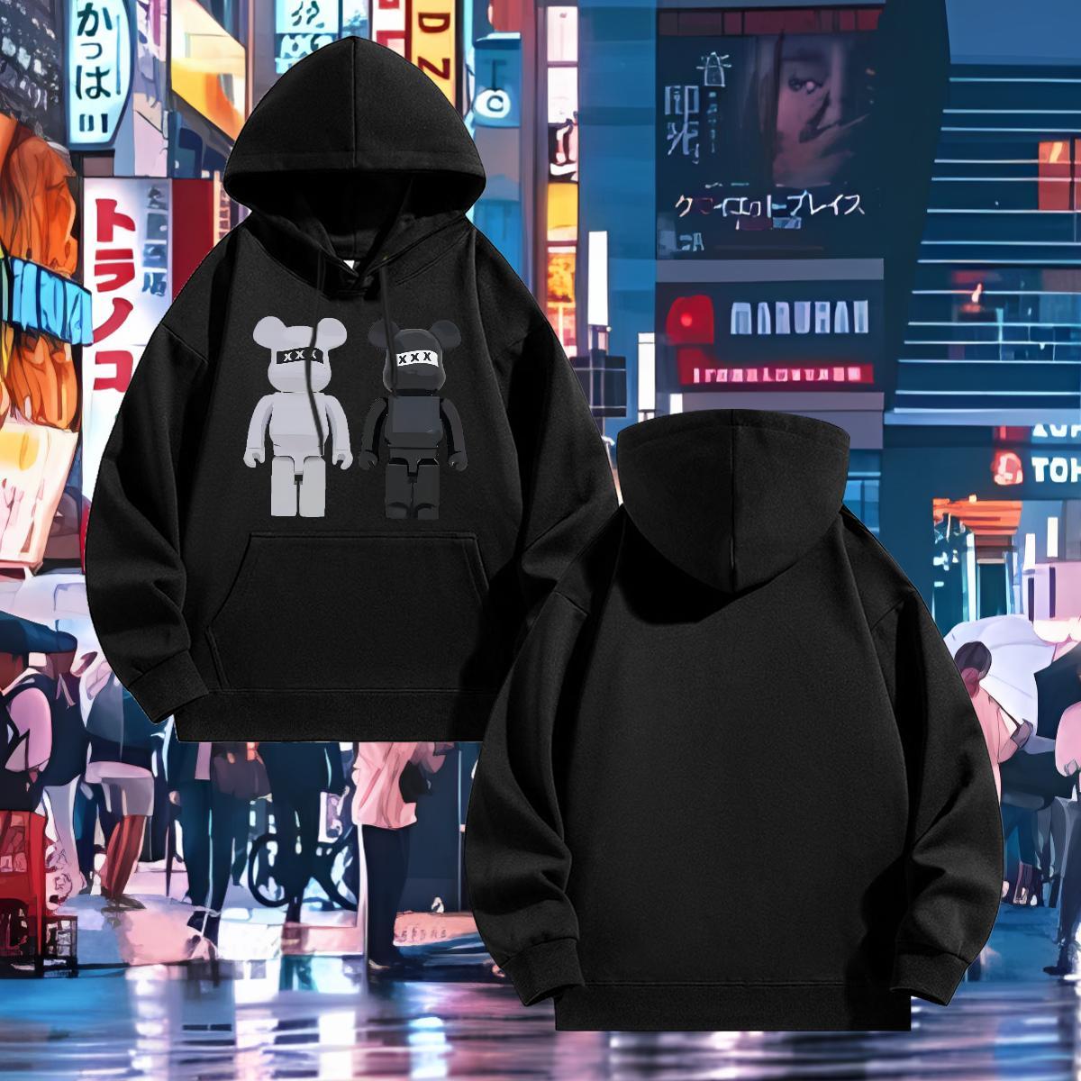 Classic Casual Man Hoodie Breathable TOP Quality Mens Hoodie Daily Outfit Tops Hoody DIY Anime Warm Fleece
