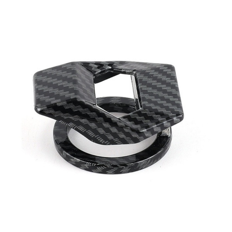 New STONEGO Lambo Style For Stonego Car Engine Start Stop Push Button Switch Cover Carbon Fiber Interior Decor Trim Sticker