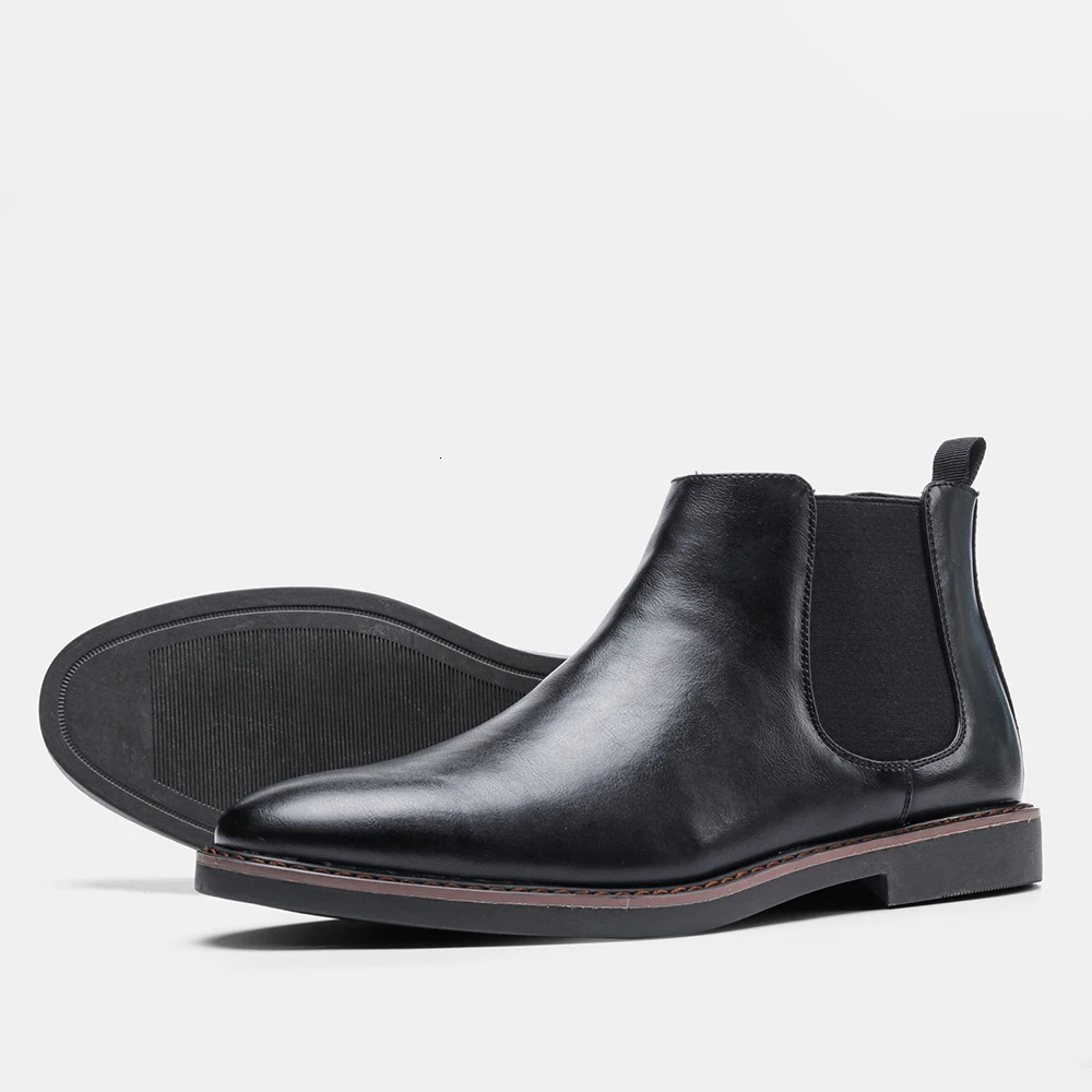 40-46 Chelsea Mens Boots Comfortable and Fashionable Leather Mens Boots 241031