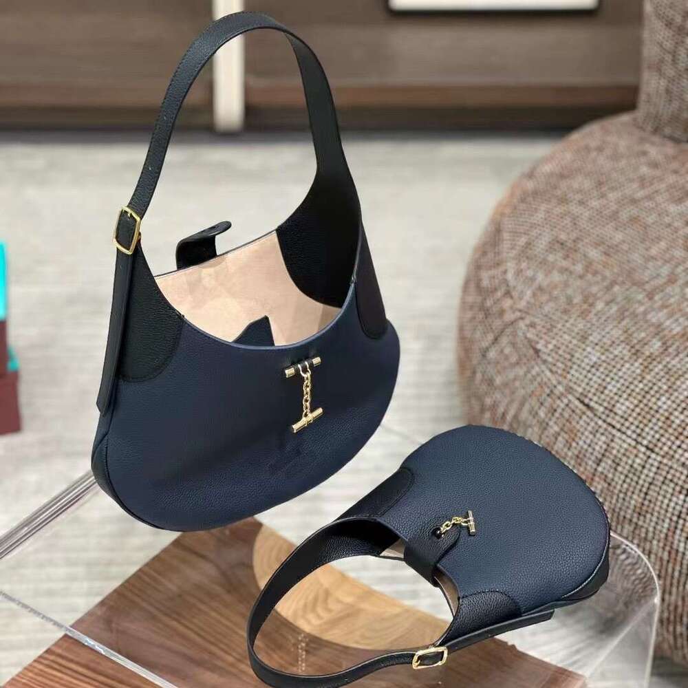 womens genuine leather handbag 2024 autumn winter new cowhide saddle bag large capacity contrast color design shoulder bag