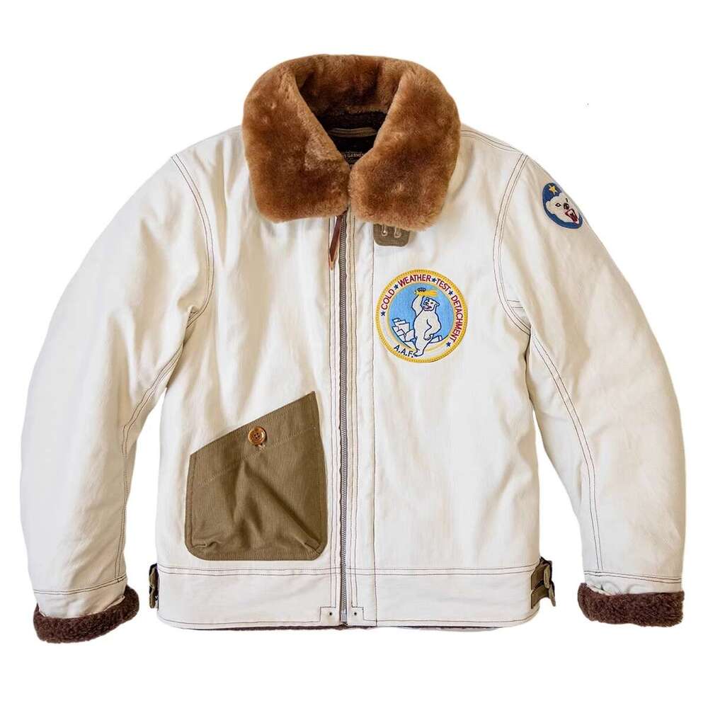 Red Tornado S-3 Winter Flying Vintage Fashion Men's Bomber Jacket Ameki