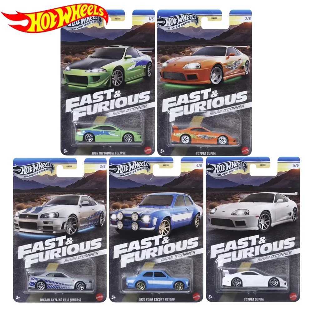 Free shipping Hot Wheel Fast and Passionate HNR88 Nissan Skyline GTR (BNR34) Die Casting Model Car Toy Boy Gift
