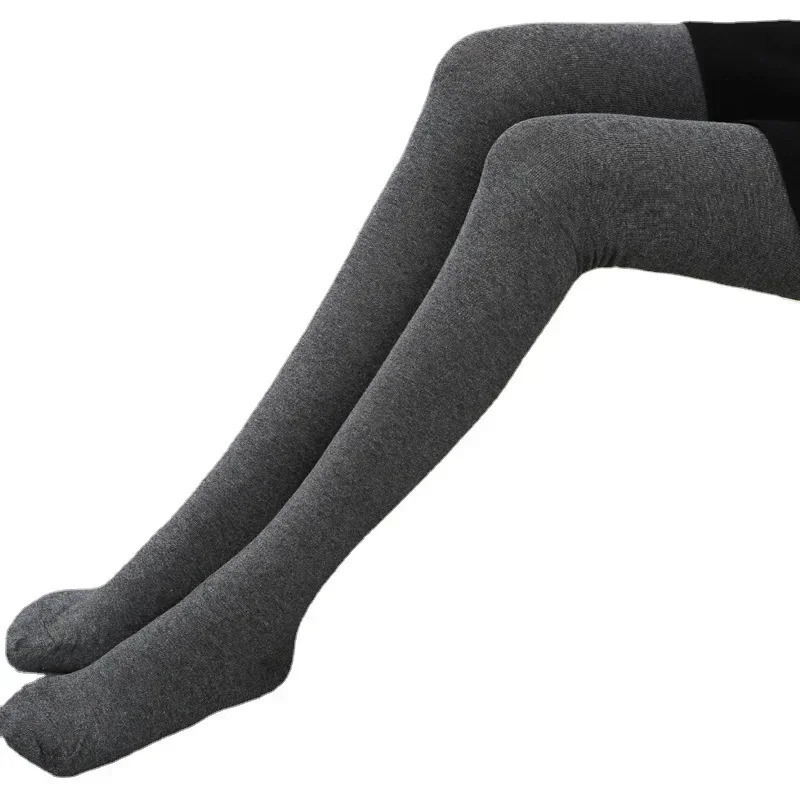 Autumn and Winter Warm 80cm Knee Socks Women Cotton Thigh High Over The Knee Stockings Ladies Girls Long Stocking Sexy High Sock 241031