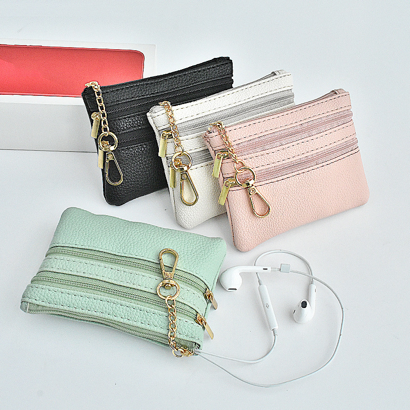 New designer small wallet, mini coin, cute card bag, key bag