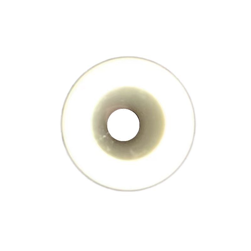 White Plastic Clear Nylon Female Round Standoff