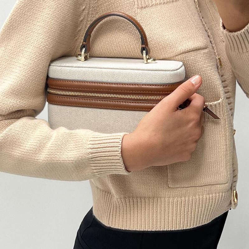 Fashion Box Women Handbags Designer Thick Canvas Shoulder Crossbody Bags Casual Spring and summer Small Purses 2025