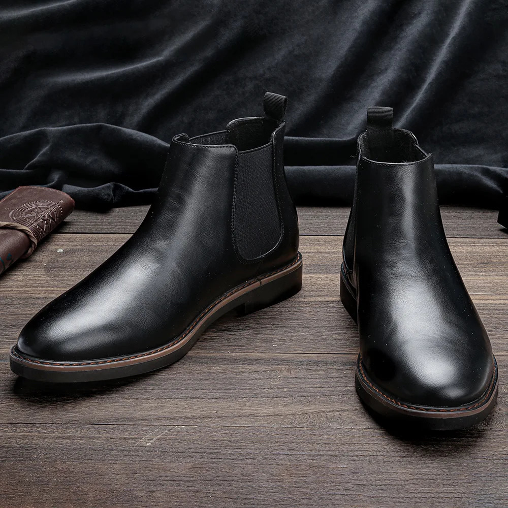 40-46 Chelsea Mens Boots Comfortable and Fashionable Leather Mens Boots 241031