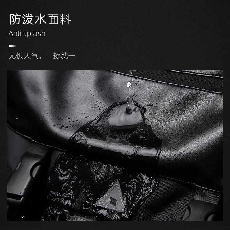 Men Messenger Bags Waterproof Large Crossbody Shoulder Mens Hip Hop Street Cycling Travel Multilayer Antitheft n 241029