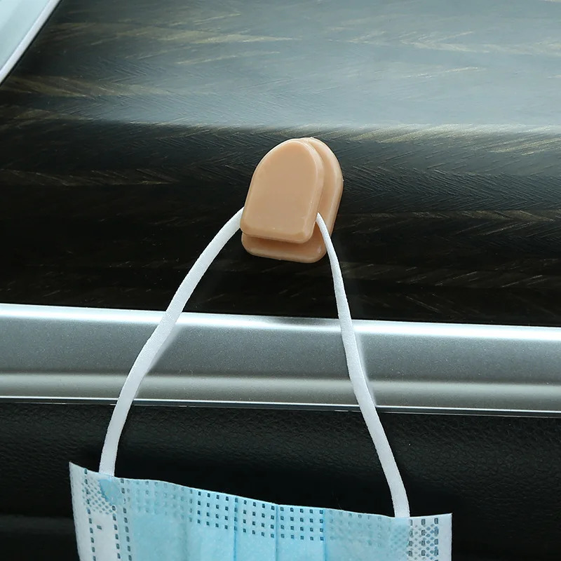 New Car Organizer For USB Cable Headphone Key Storage Seldhesive Wall Hook Hanger Auto Fastener Clip Stuff