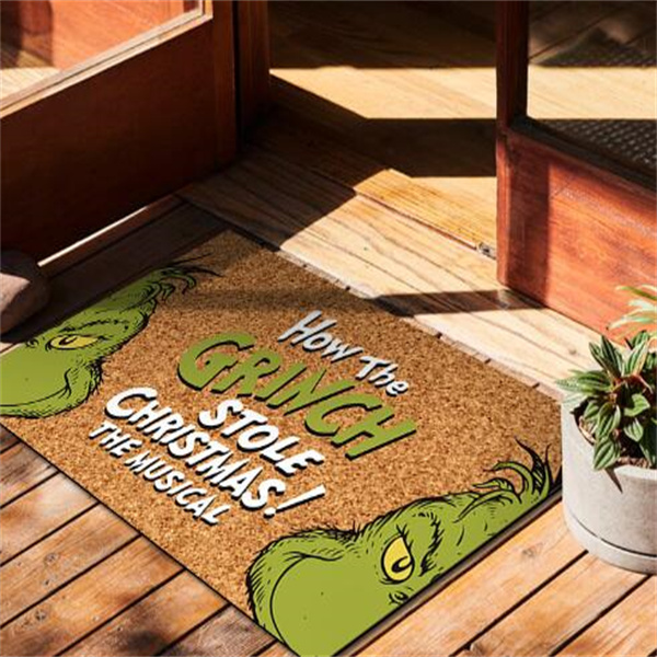 2024 Front Porch Rugs Welcome Mat Christmas Gnome Door Mat Christmas Festival Decoration Front Door Carpet Indoor Outdoor Mat