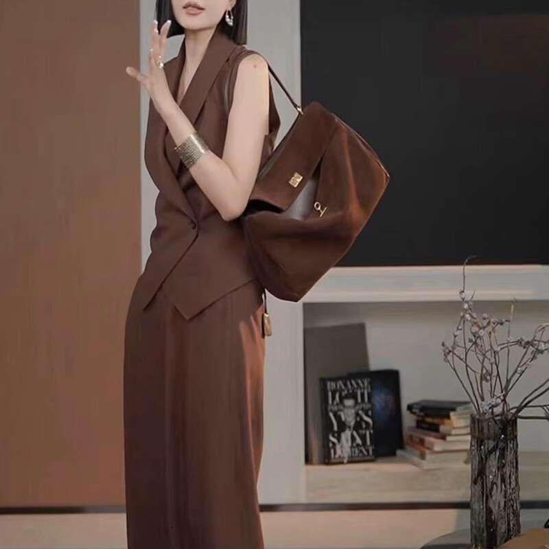 Buckle Decorative Design Faux Suede Handbag Large Capacity Hasp Casual Tote Hot Sale Bags Women Bolsas Femininas Shoulder Bag