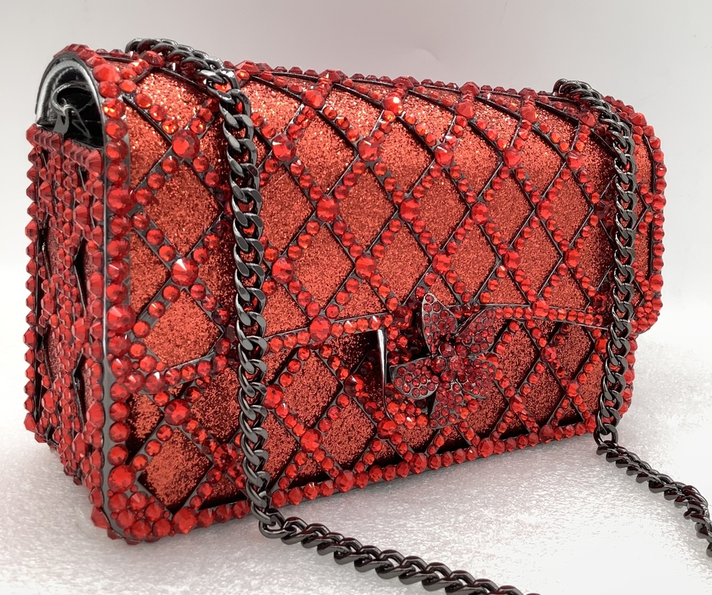 2025 Newest Female Fashion Wallet Handbag Designer Women Brand Clutches Purse Wedding Party Dia Evening Hand Bags