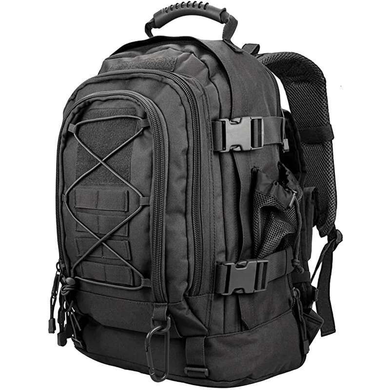 Tactical Backpack Men 60L Molle Assault Rucack Heavy Duty Waterproof Large Capacity Bug Out Bag For Hiking Camping Hunting