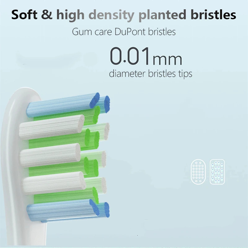 Oclean Electric Toothbrush Soft Bristle X/X PRO/Z1 brush head replacement suitable for O-clean Sonic 241031