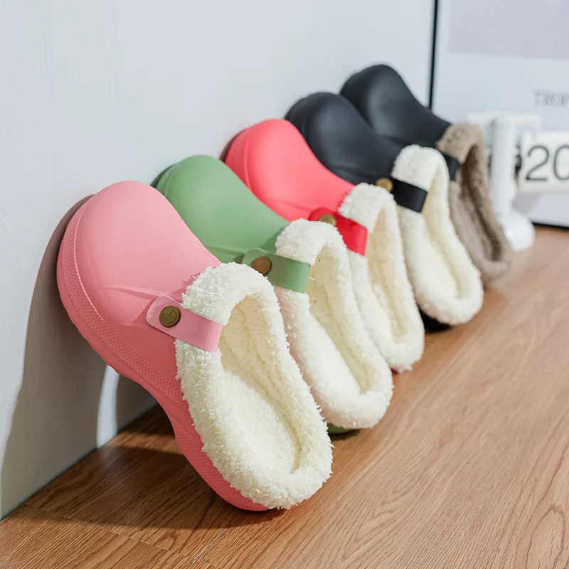 Womens slippers with memory foam are fluffy soft warm and smooth. They are anti-skid comfortable and plush indoors and outdoors 241031