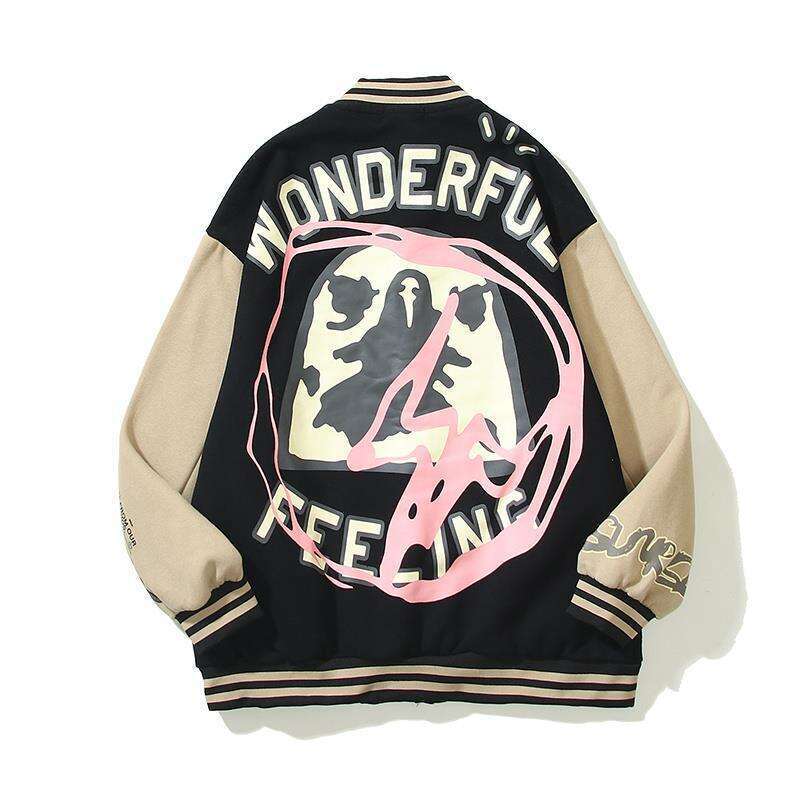 2025 New Baseball Men Women Leisure High Street Motorcycle Jacket Versatile Loose Fashion Casual Sports Hip Hop Coat