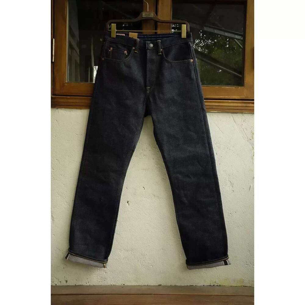 BOB DONG 22Oz Heavyweight Seage Denim Jeans Rigid Straight Fit Pants Lot N235
