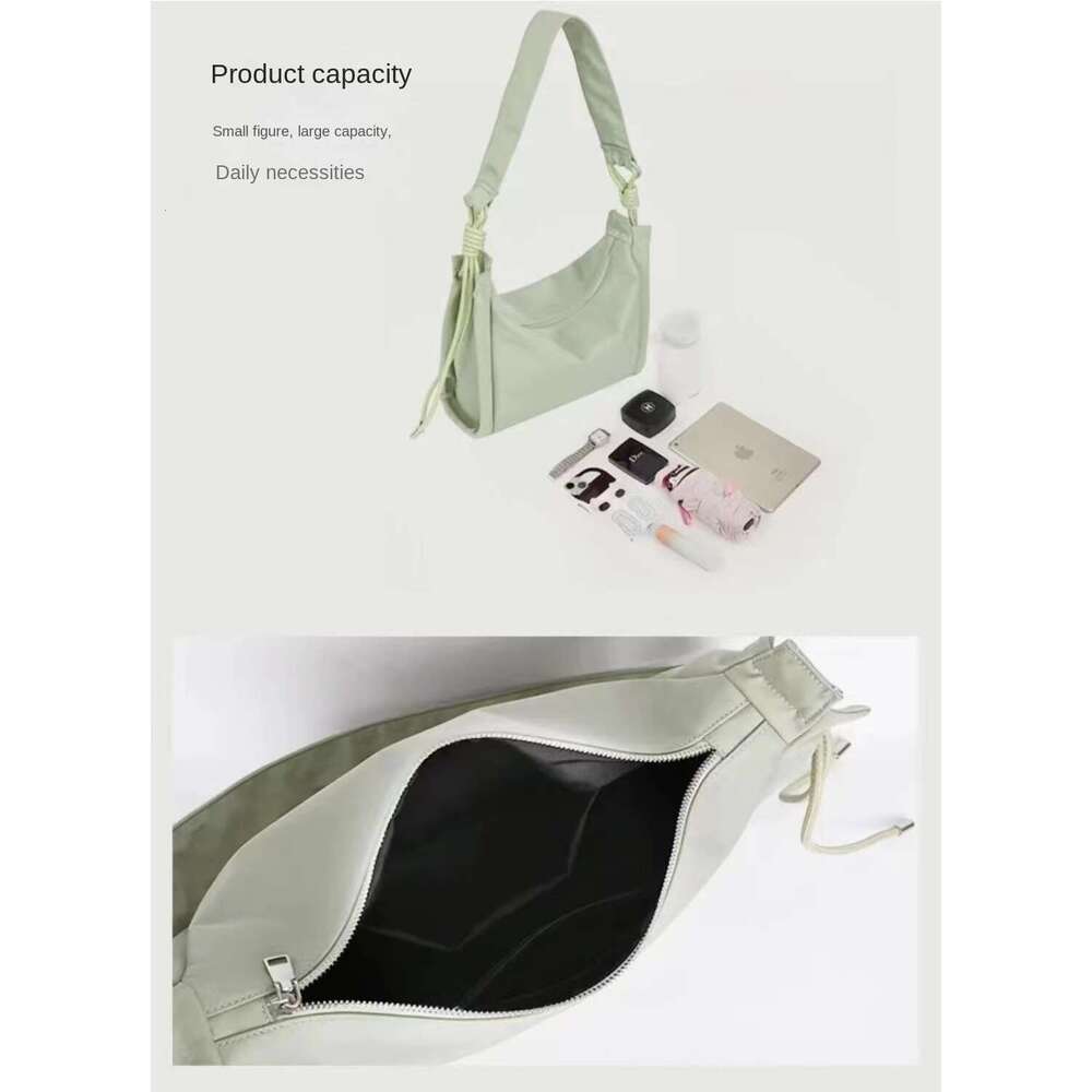 2024 New Korean Niche Design Summer Waterproof Shoulder Crossbody Large Capacity Tote Bag