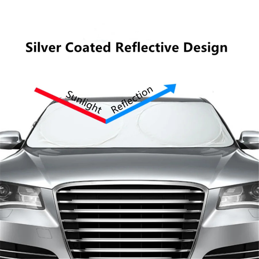 New 6Pcs Sunshade Front And Rear Windshields Privacy Windows Sun Protection Thermal Insulation Sunshades Car Accessories