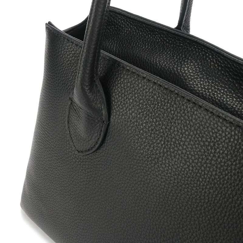 High Quality Genuine Leather Large Capacity Underarm Handbag