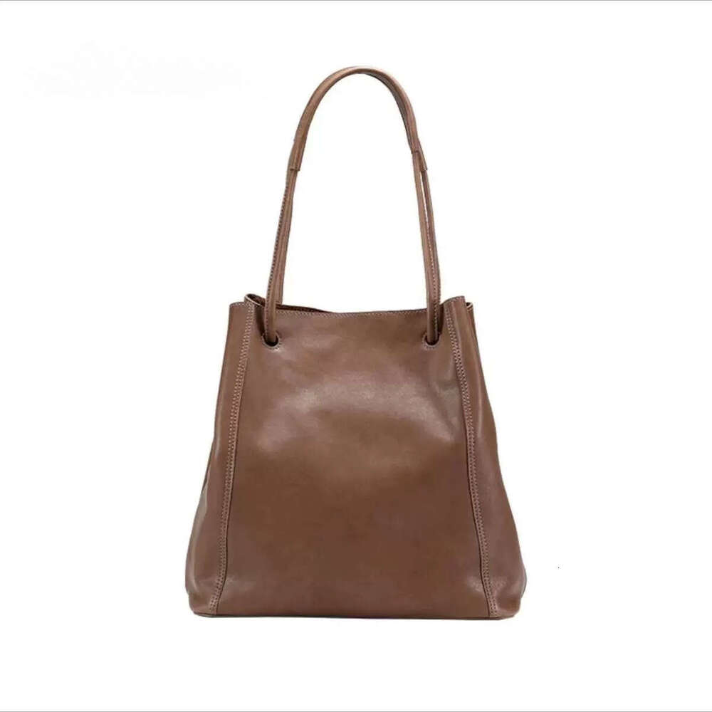 womens 2024 new spring summer one shoulder underarm large capacity handheld versatile commuting bucket crossbody bag