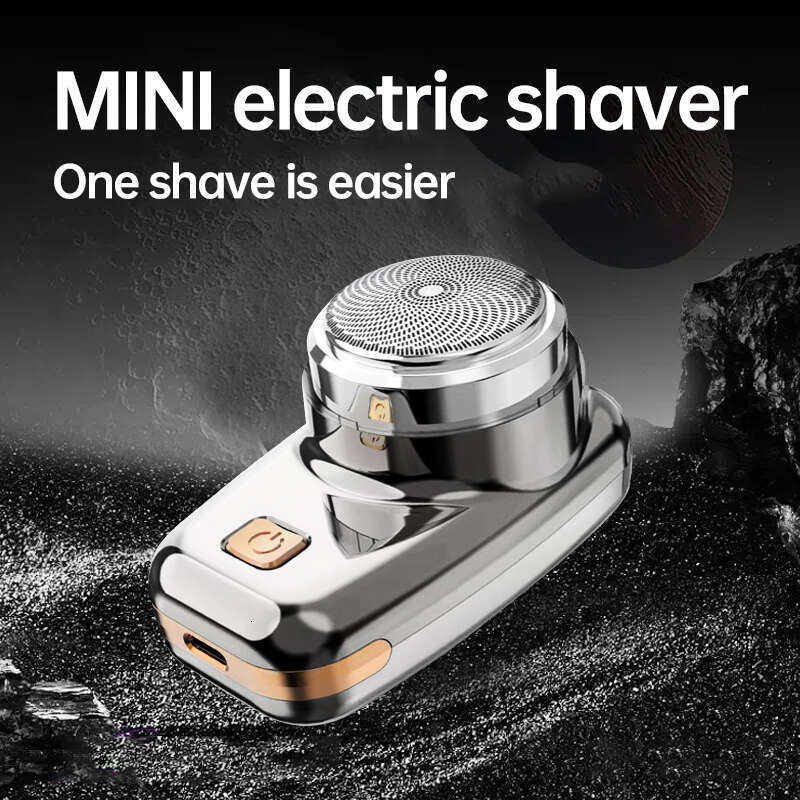 MiniI PX6 Portable Electric for Men Wet and Dry Beard Shaver with USB Power Pocket Size Face Razor Trimmer