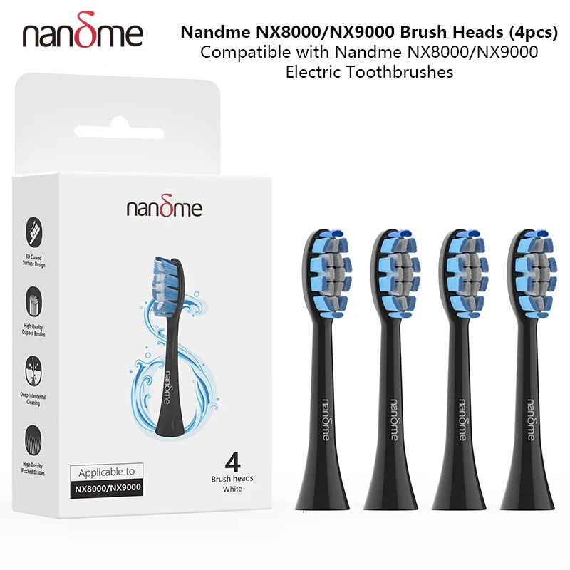 Original Nandme NX8000 NX9000 brush head intelligent sonic electric toothbrush accessories 241031