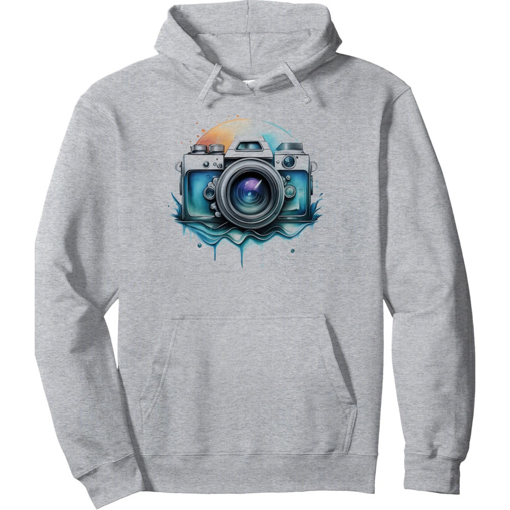 Hoodie for Mens Womens Photography Camera Lens Cool Photographer Gift Idea Pullover Hoodie Graphic Warm Hip Hop cool