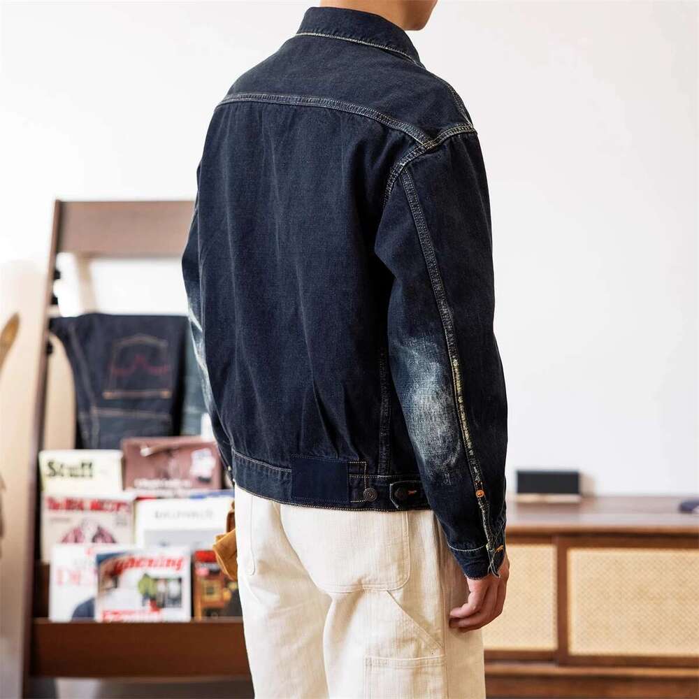 Red Tornado 101Xx Denim Jacket Damaged 1009 Vintage Wash Type II Jean Outerwear