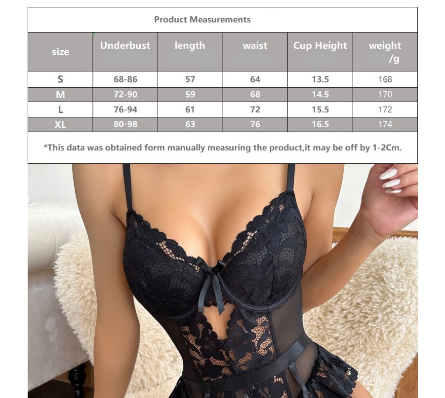 Bras Sets Sexy Lingerie Shine Chain Women Fetish Bra And Brief Set Bodysuit Lace Erotic Open Crotchless Bustiers Exotic Garter Catsuit