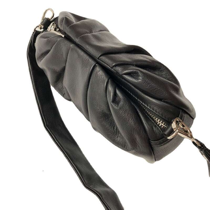 Women's 2024 New Niche Design Pleated Armpit Crossbody Bag