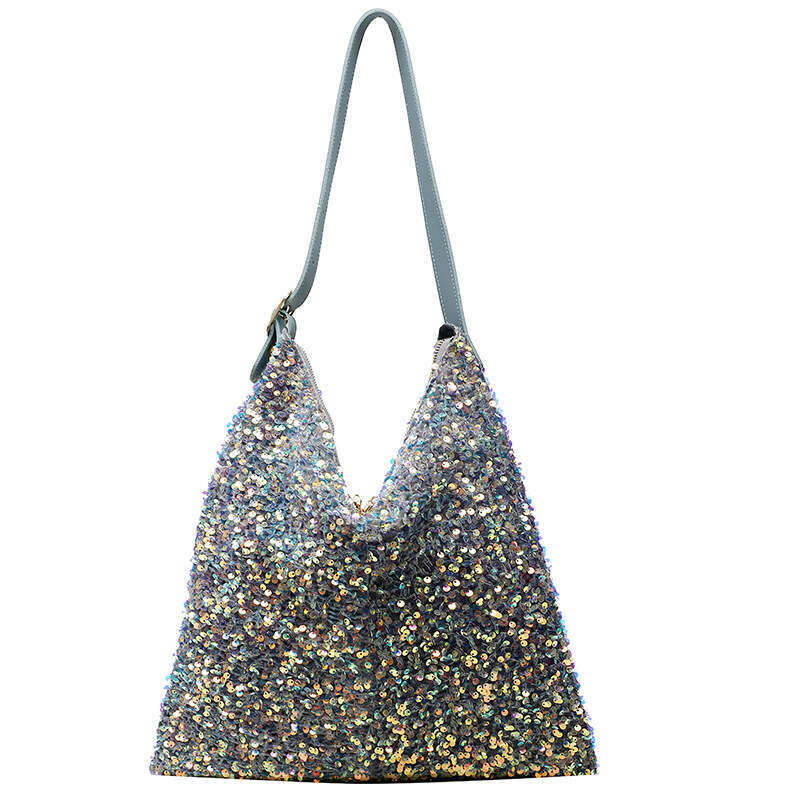 Totes Chic Womens Sequin Crossbody Purse - Latest Korean Western-Style Accessory for Summer 2023