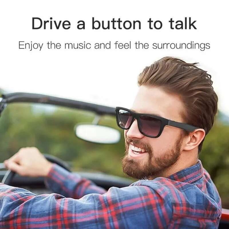 Bluetooth Smart For Glasses Hands-Free Call 1080P Camera Video GPS Navigation Remind Sunglasses Hot 849