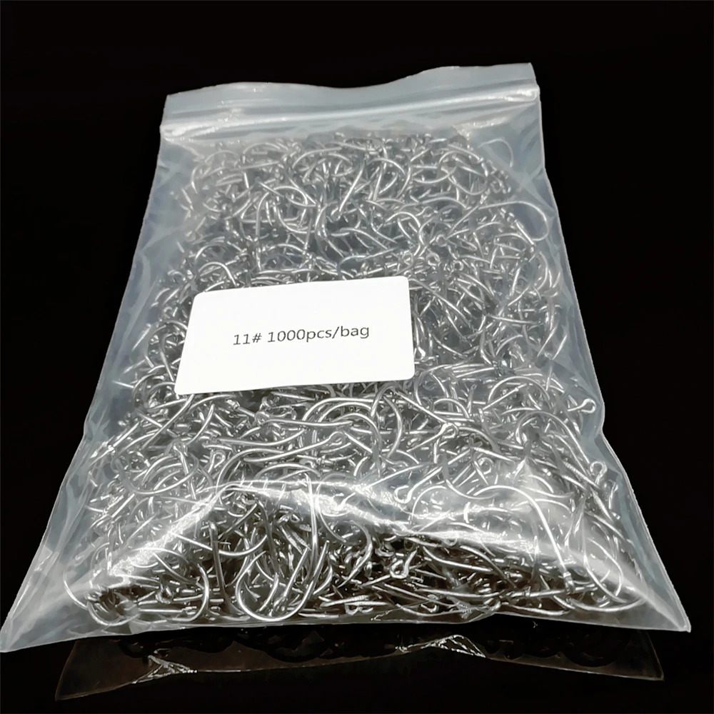 Circle Hook sale by bulk 1000 pieceslot Eyed Fishing Jig Hooks 315 Barbed Fishhooks Accessories wholesale 241031