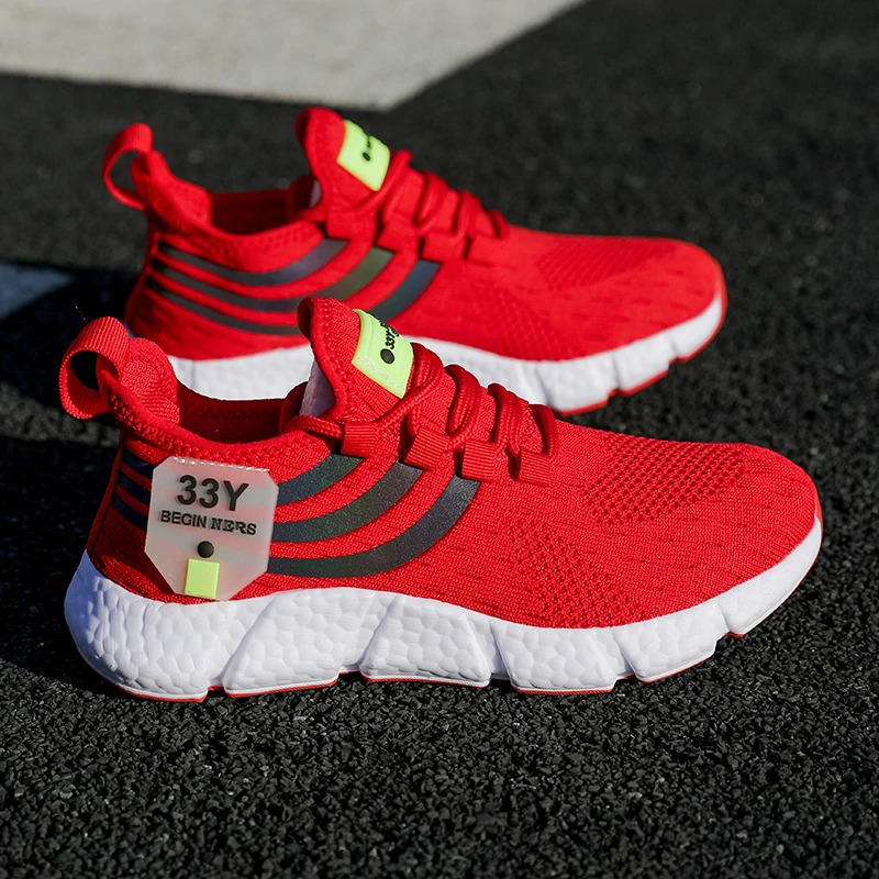 Men Casual Sports Shoes Breathable Lightweight Sneakers Summer Outdoor Tennis Running Walking Shoes Male Vulcanized Shoes Man 241031
