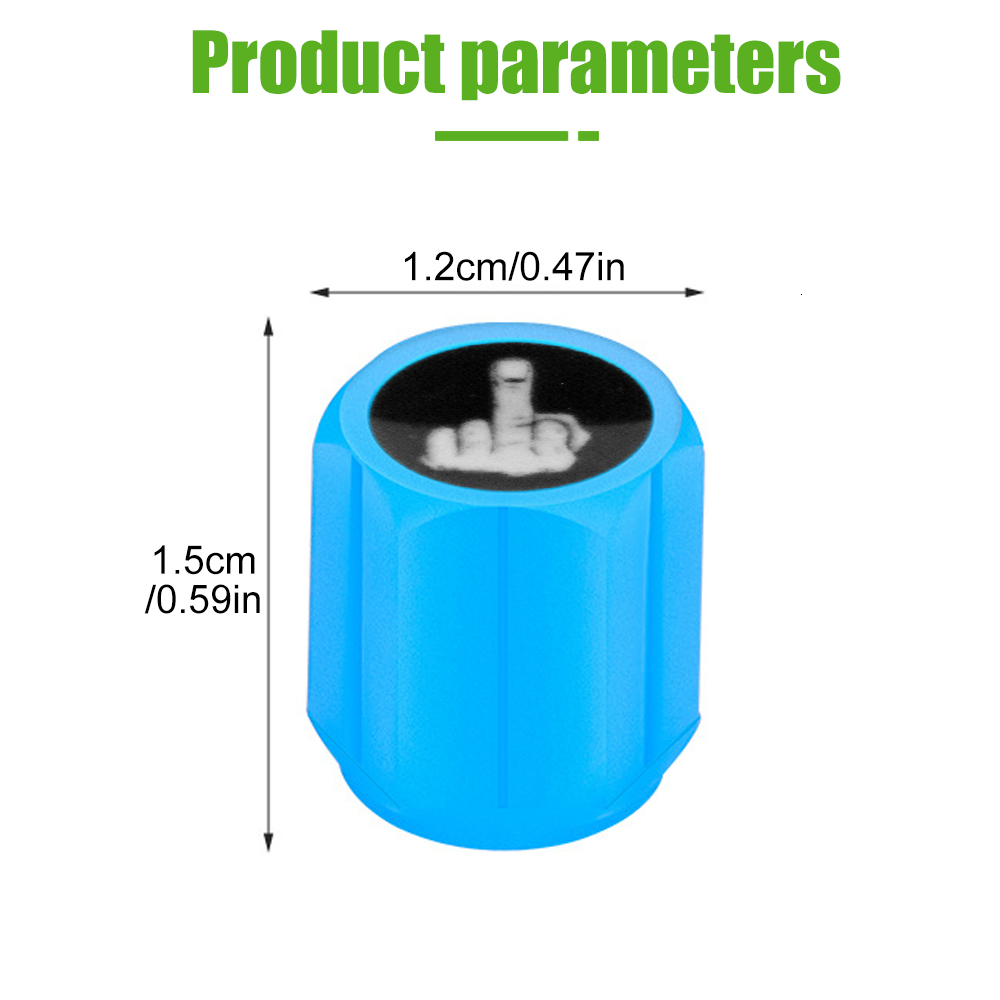 New AQTQAQ 4Pcs Luminous Wheel Tire Vae Caps Plastic ABS Dust Proof Tires Accessories Tyre Stem Cover For Car Motorcycle Bike