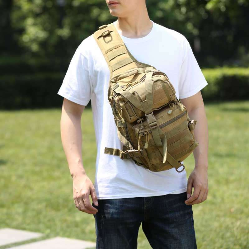 Men's Backpack Tactical Assault Crossbody Sg Waterproof Rucack Bag Outdoor Hiking Camping Pack Man Shoulder Bags