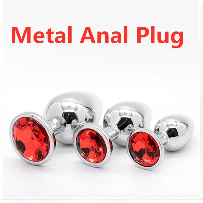 Anal Plug Sex Toys Round Shaped Metal Stainless Smooth Steel Butt Flushable Repeated use FemaleMale Intimate Goods 241031