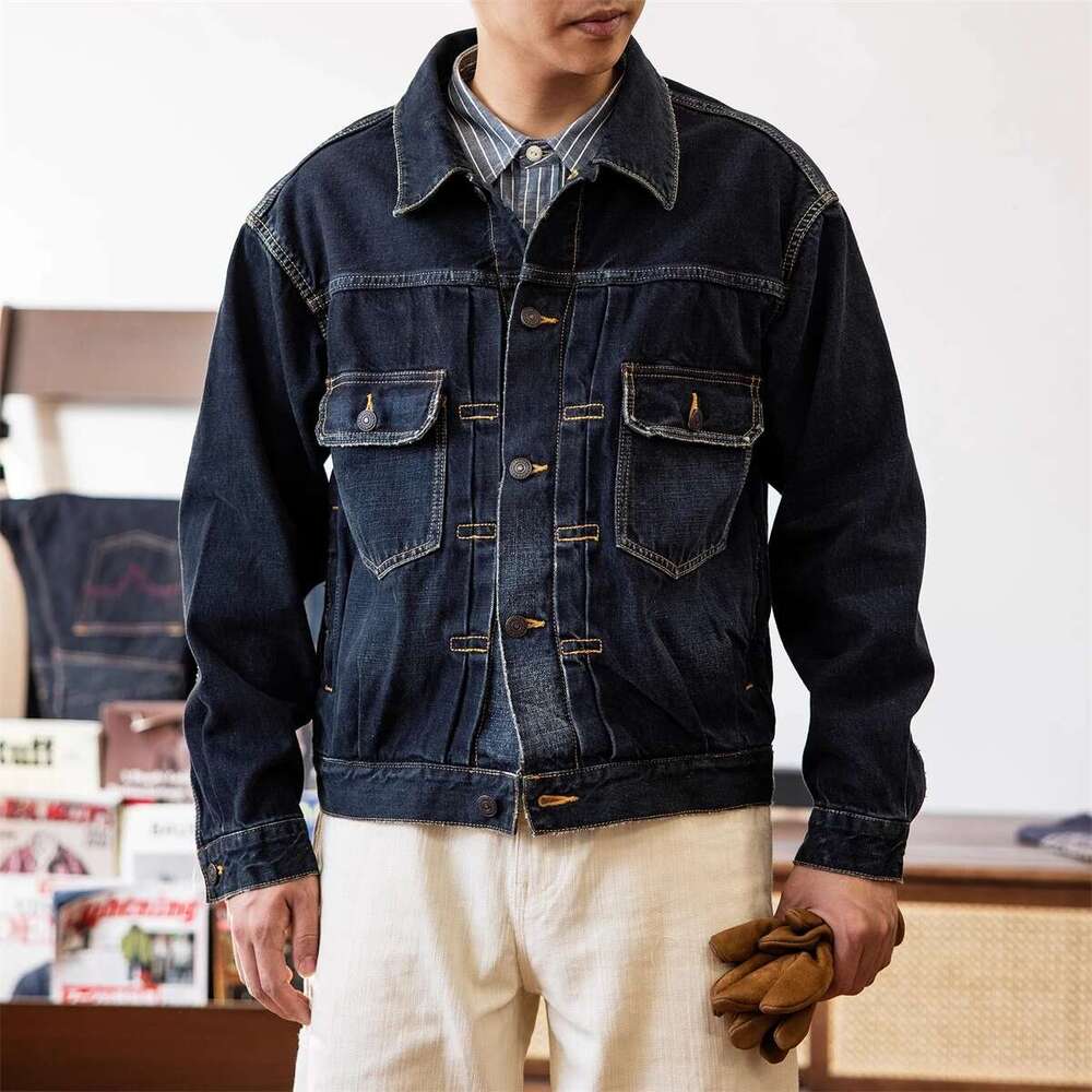 Red Tornado 101Xx Denim Jacket Damaged 1009 Vintage Wash Type II Jean Outerwear